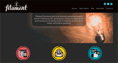 Desktop Screenshot of filamentwi.com